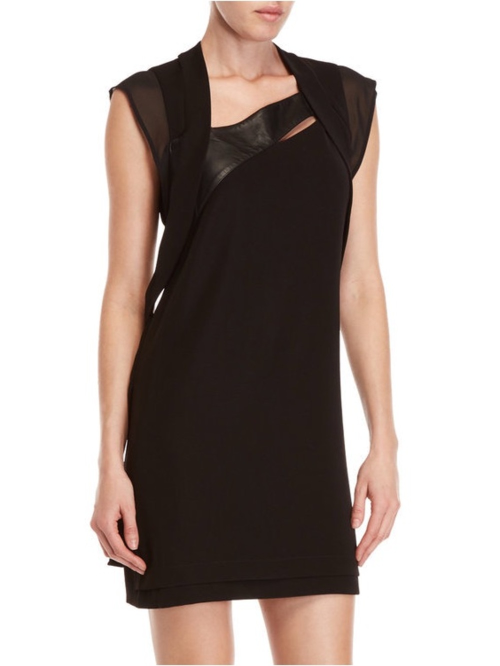 The Kooples - Sleeveless Black Dress (Size 8)